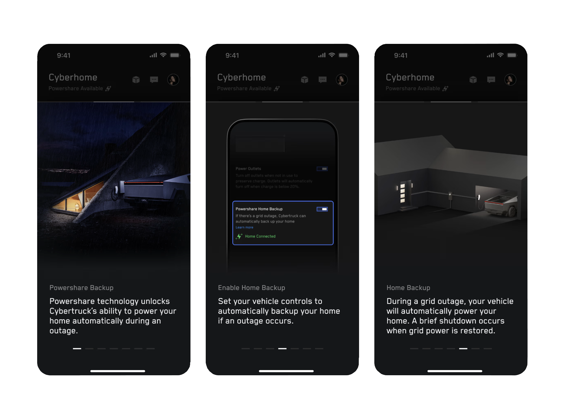 Tesla Powershare App