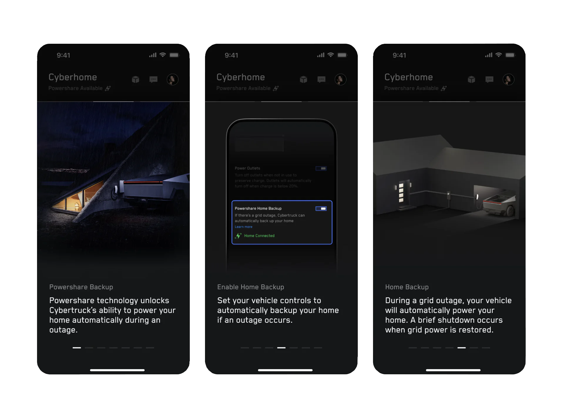 Tesla Powershare App